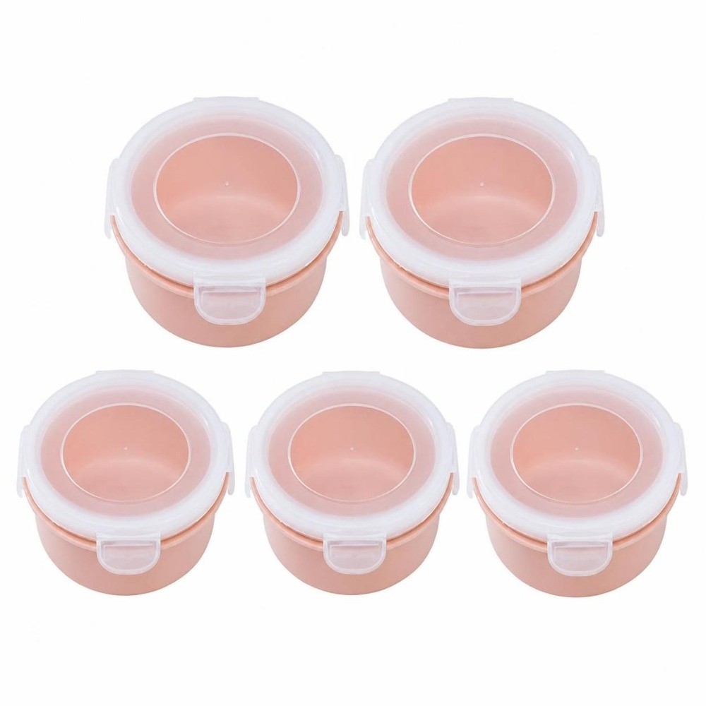 Food Storage Lock Box - 5 stuks verse plastic voedsel bewaardozen,
