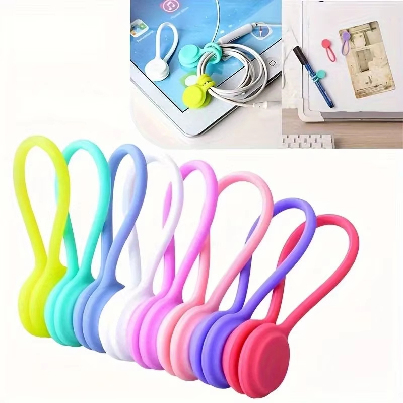 Food Storage Silicone Bags - Siliconen Herbruikbare Kabel Draad Organisator Winder