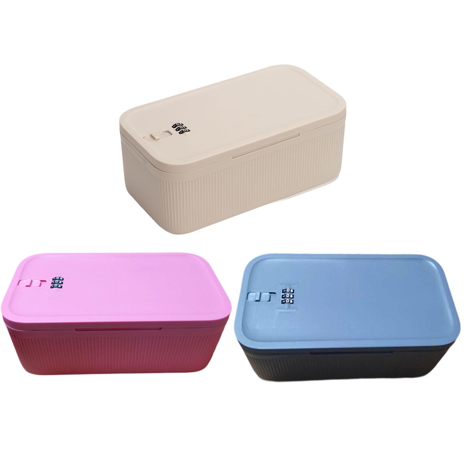 Food Storage Lock Box - Telefoonslotdoos Afsluitbare opbergdoos Stijlvolle multifunctionele wachtwoordopbergdoos