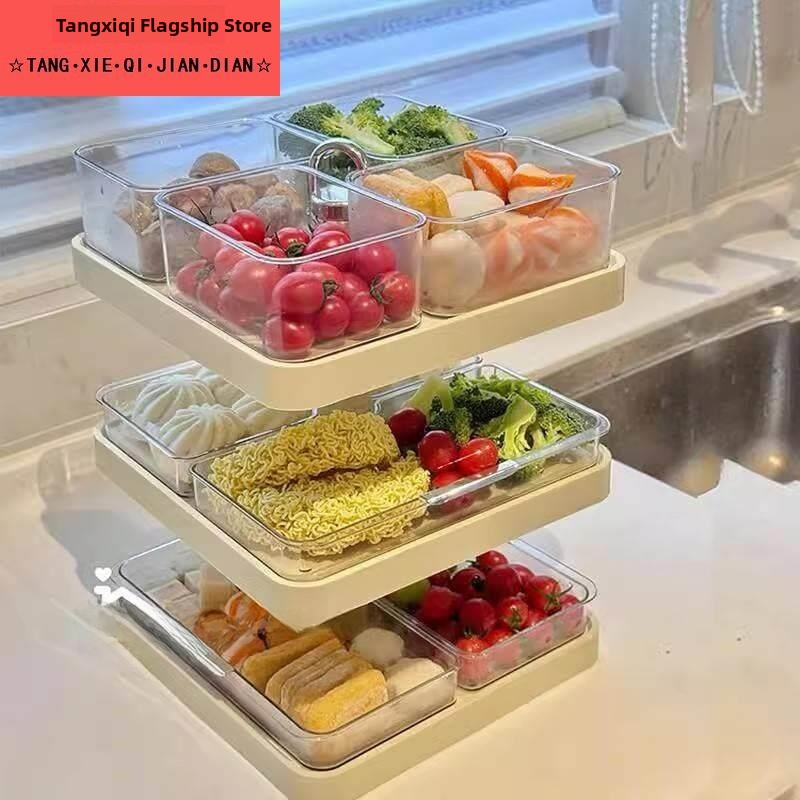 Food Storage And Preparation - Multifunctionele draaibare roosterrek voor het gebruik