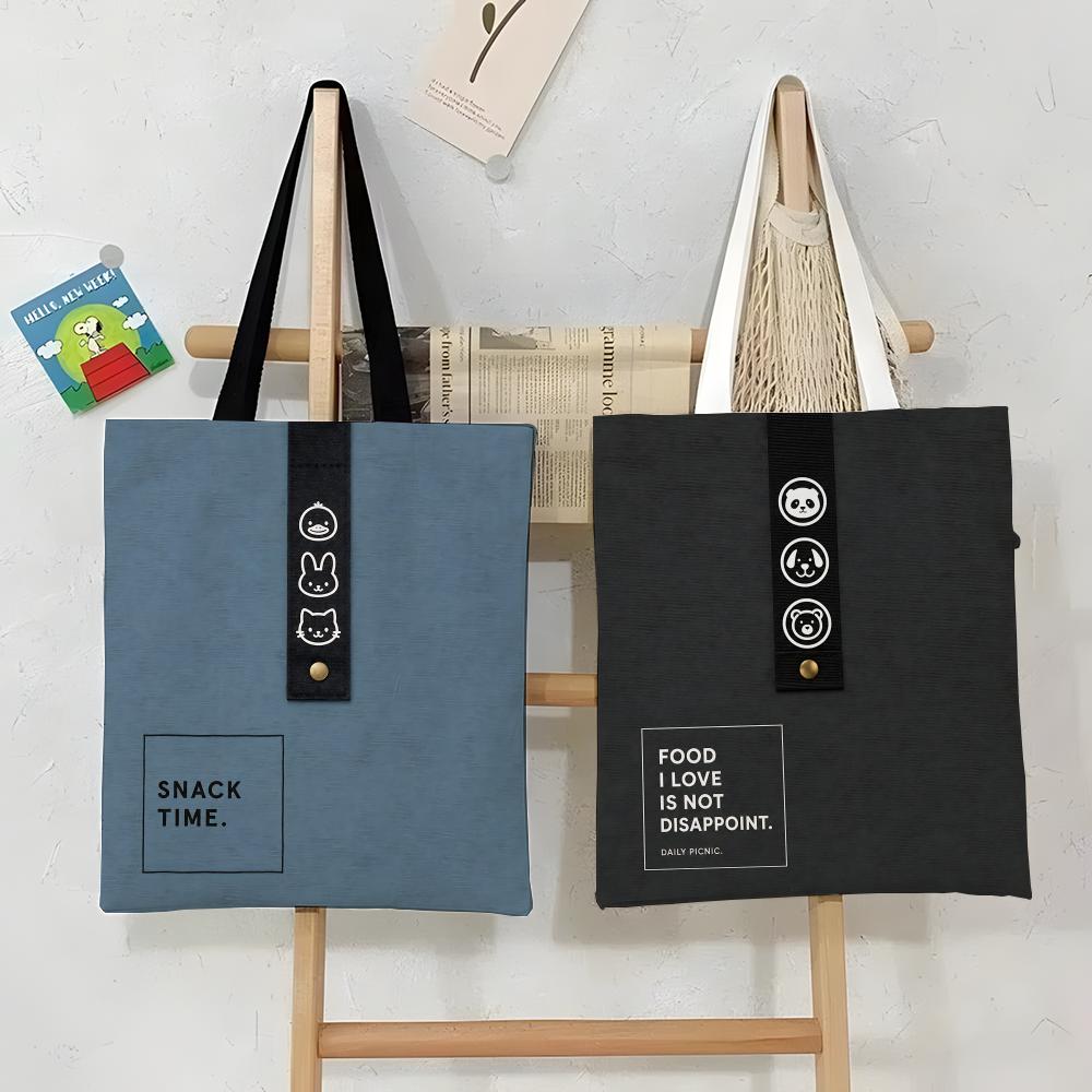 Food Storage Quotes - Grappige voedselcitaten opbergzakken canvas draagtas duurzame
