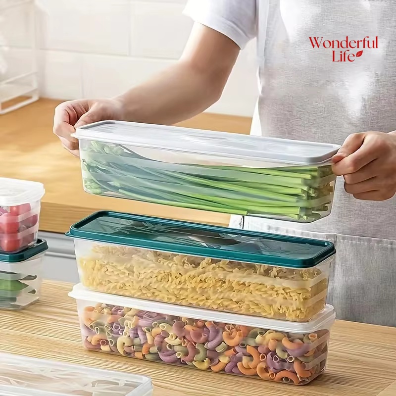 Food Storage Jars With Lids - Opbergdoos Vershoudbare voedselopslagcontainer Koude koelkast Verzegelde