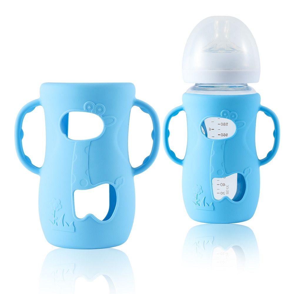 Food Storage Silicone Bags - Babyfleshoes met handvatten Thermische isolatie Babyfleshouder