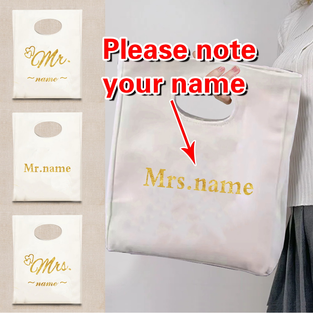 Food Storage Name - Gepersonaliseerde aangepaste naam lunchtas Voedselopslag Picknickpakket