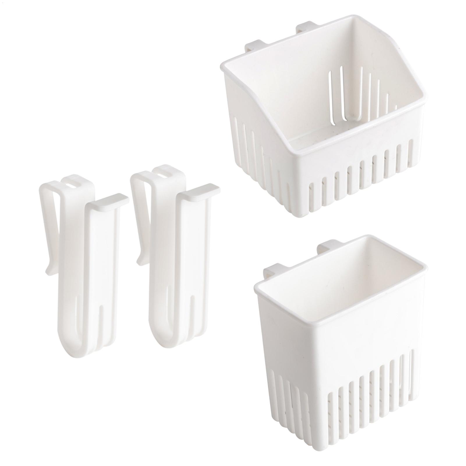 Food Storage Organiser - Multifunctionele keukenhulpjes opbergrek, bestekhouder, wandmontage, vrijstaande