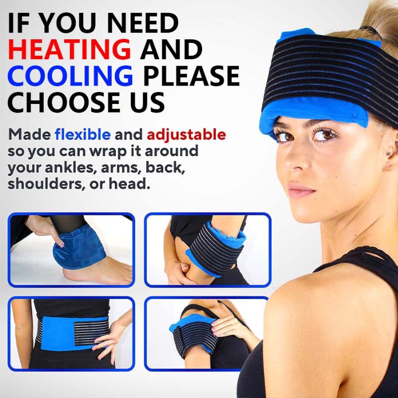Cold Pack Ice Gel - Draagbare herbruikbare gel-icepack, vriesbare koude zak,