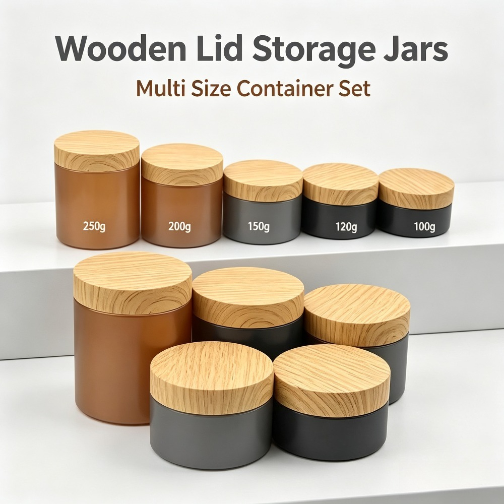 Food Storage Jars With Lids - 30 STUKS PET Lege Plastic Pot