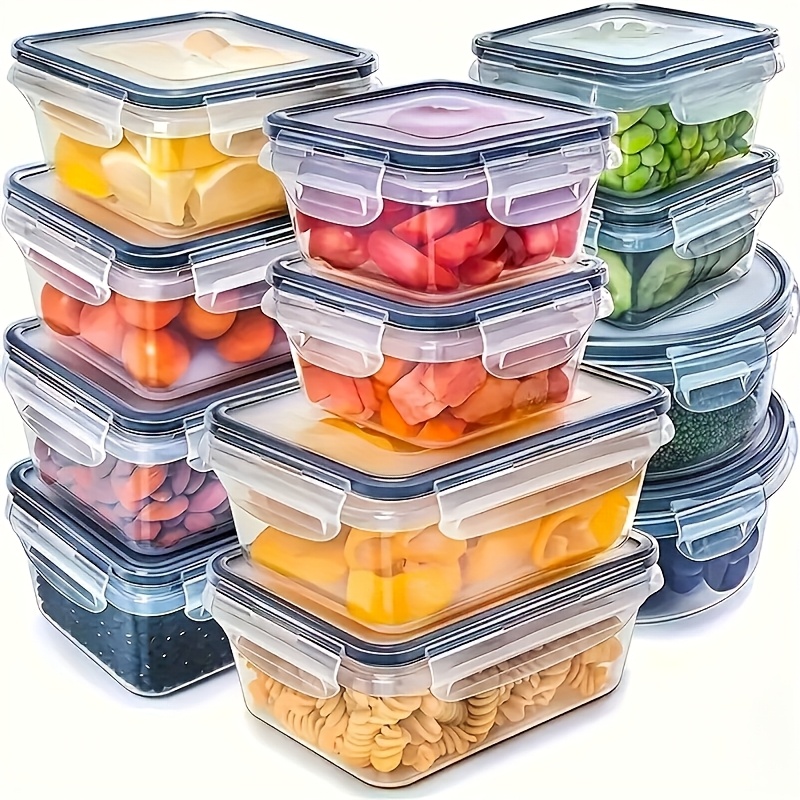 Food Storage Organiser - 8-delige set inclusief 4 containers en