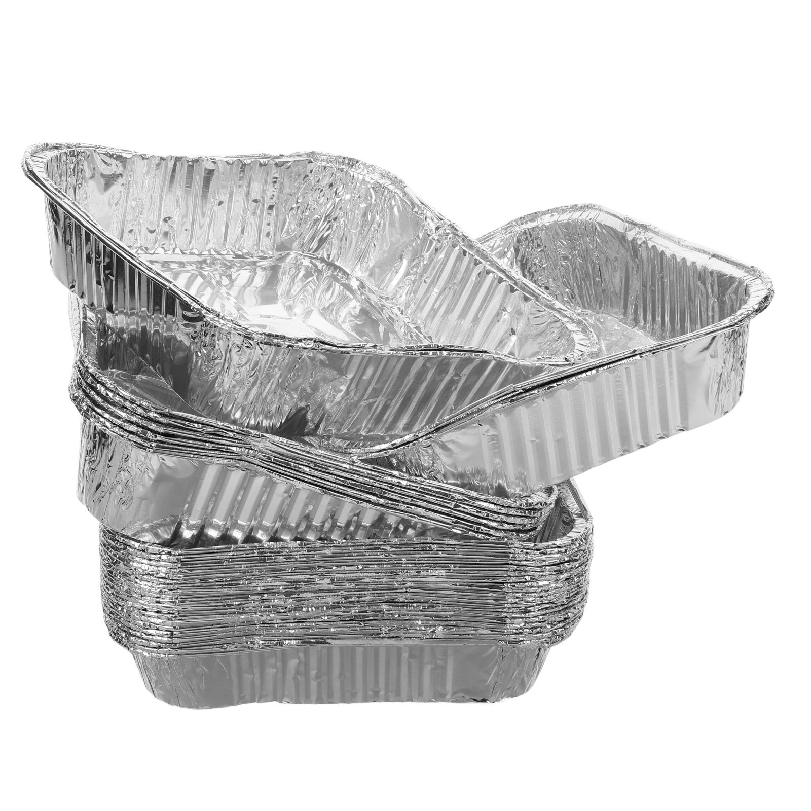 Food Storage Aluminum - 30 stuks aluminiumfolie wegwerp bakplaten, ovenbestendig