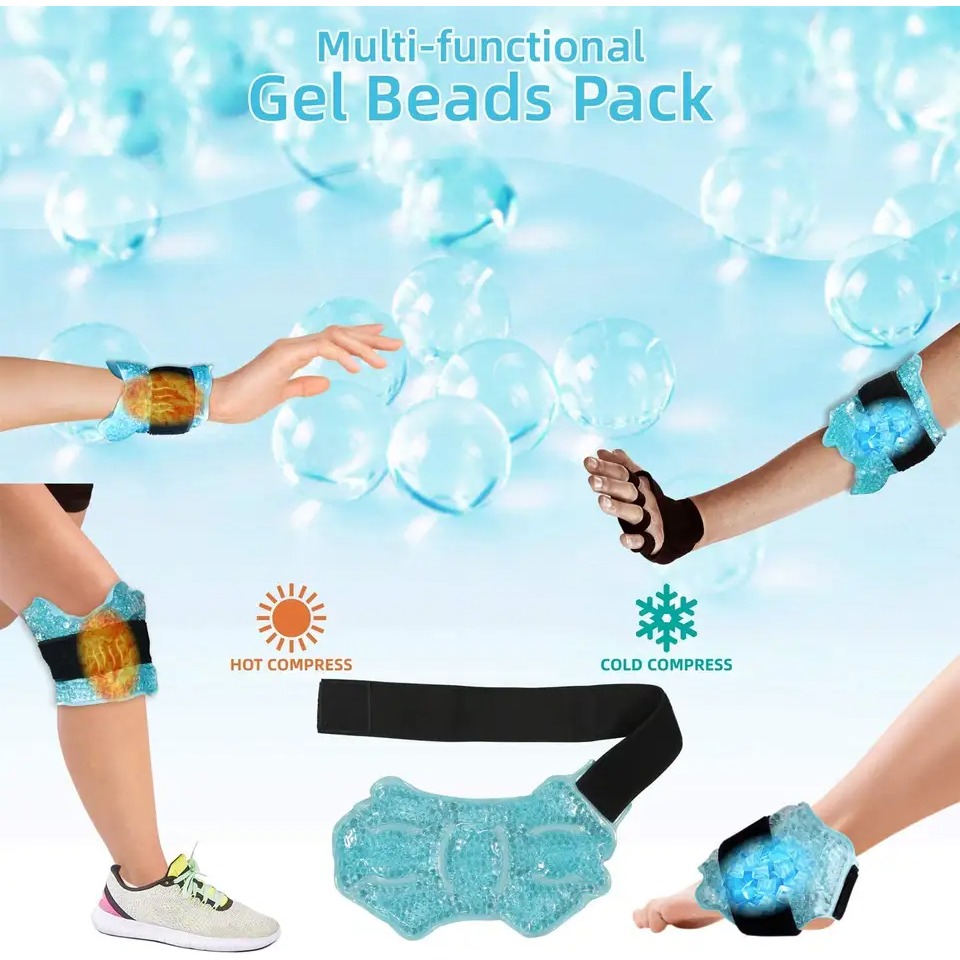 Cold Pack Ice Gel - Enkel-/sportvoet-icepack - warme & koude gelpack