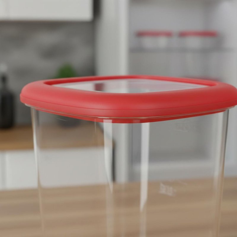 Food Storage Containers - 6-delige luchtdichte voedselbewaarset met transparant design,