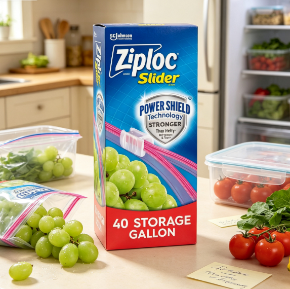 Food Storage Bags Reusable - Herbruikbare voedselbewaarzakken op gallonformaat, 40 stuks,