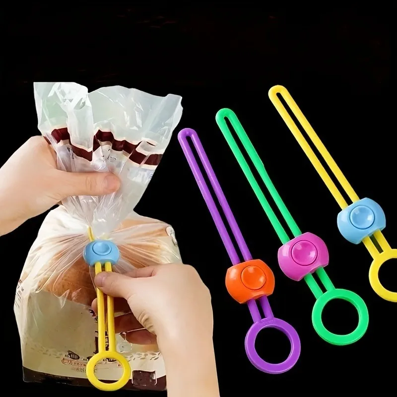 Food Storage Bags Reusable - 5/10 Stuks Draagbare Voedselafdichting Clip Herbruikbare