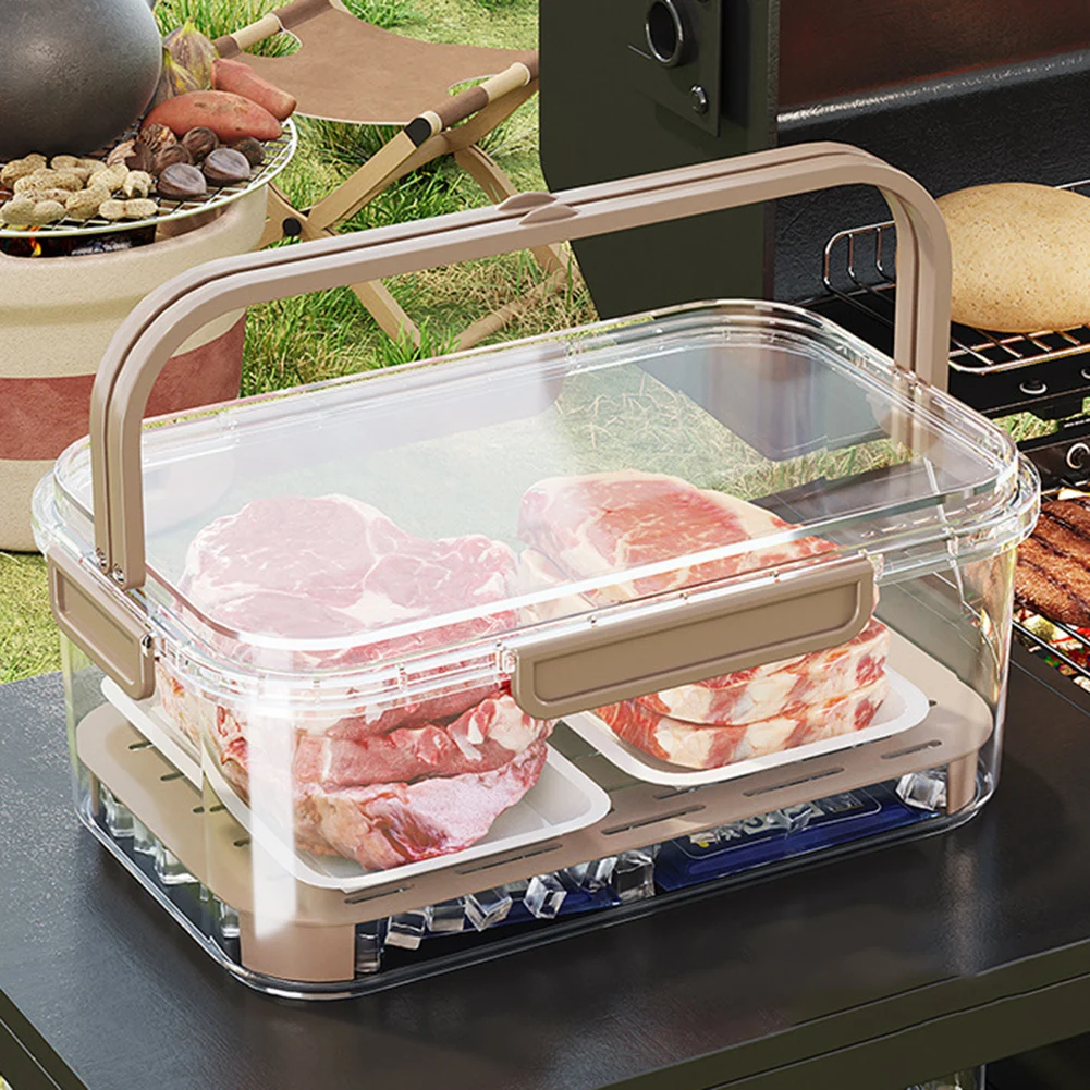 Food Storage Ideas - Draagbare voedselopslagcontainer Luchtdichte frisheidsdoos met grote
