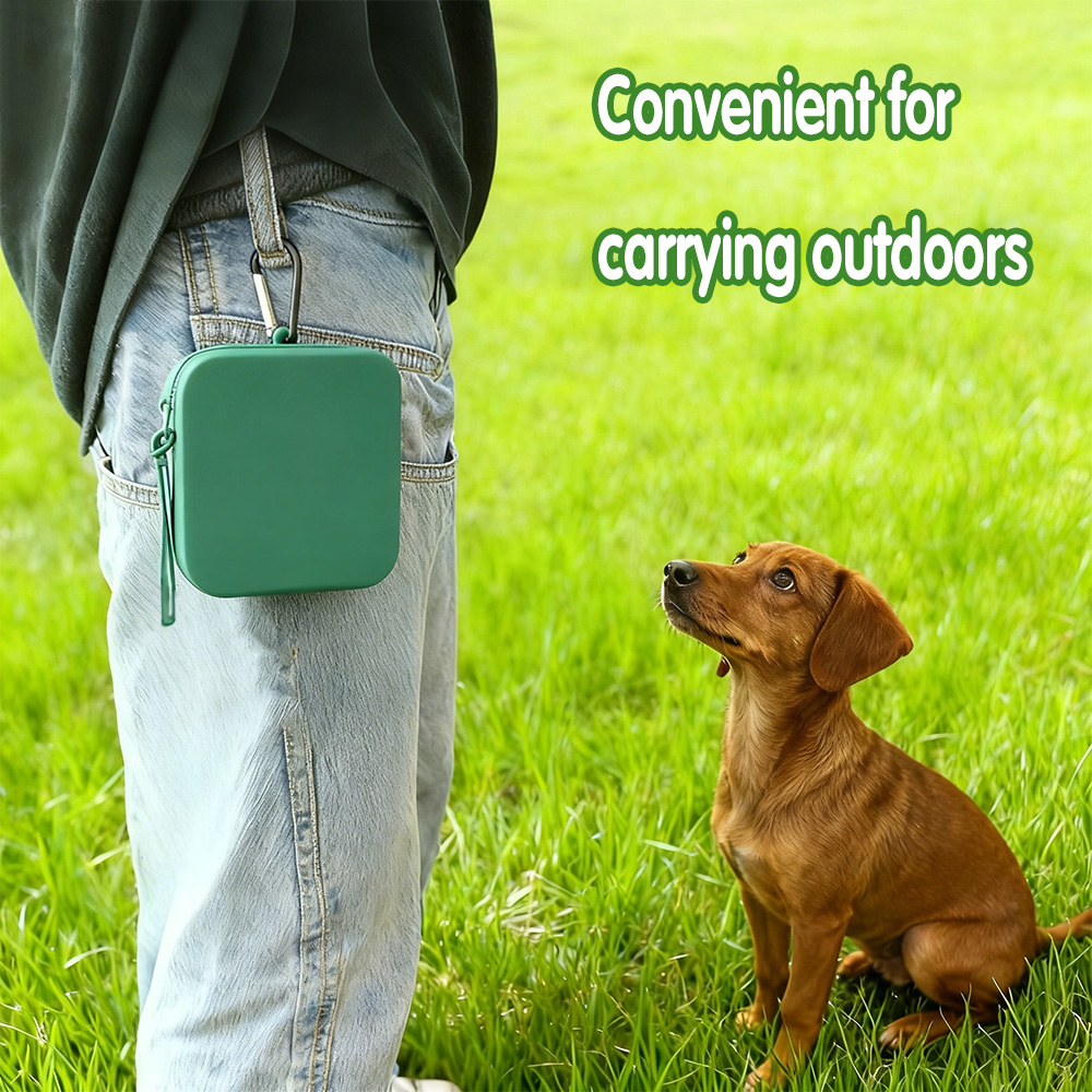 Food Storage For Dog - Siliconen hondenvoerzak met multifunctionele opbergtas met
