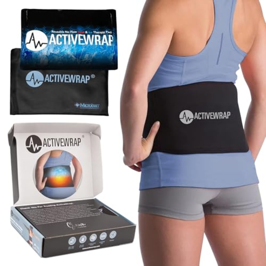 Cold Pack Ice Gel - ActiveWrap Ondersteuning voor de Onderrug met