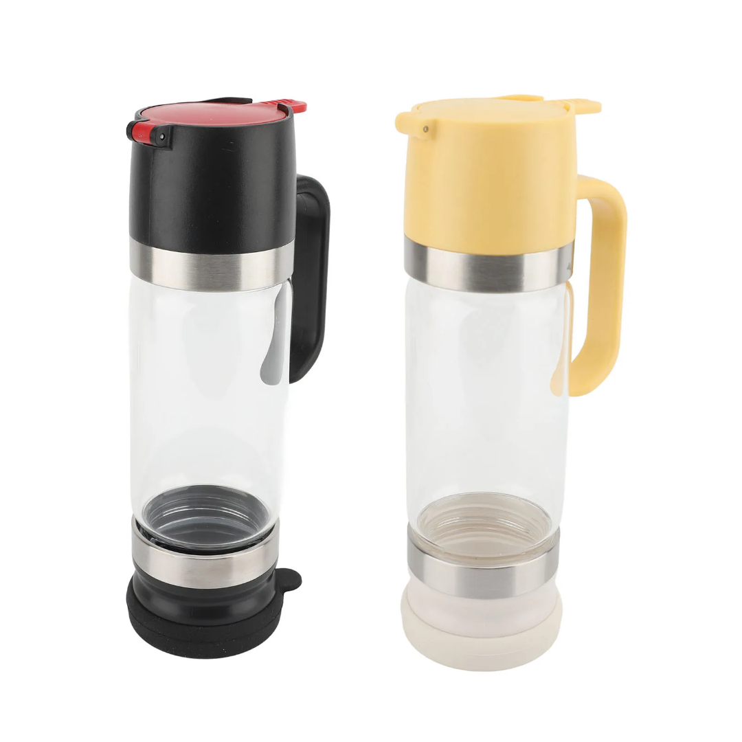 Herb Keeper Container - Honingdispenser 350ml Glazen siroopdispenser met handvat