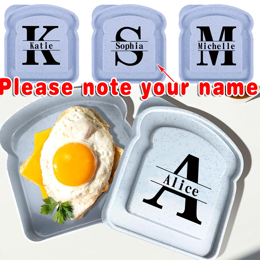 Food Storage Name - Aangepaste Naam Toast Versheid Behoud Sandwich