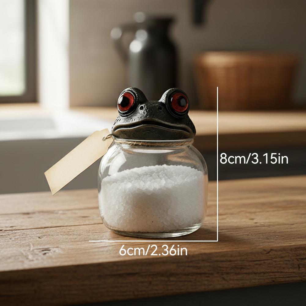 Stuks handgemaakte Witchy Frog - Herb Keeper Container recensie en prijs