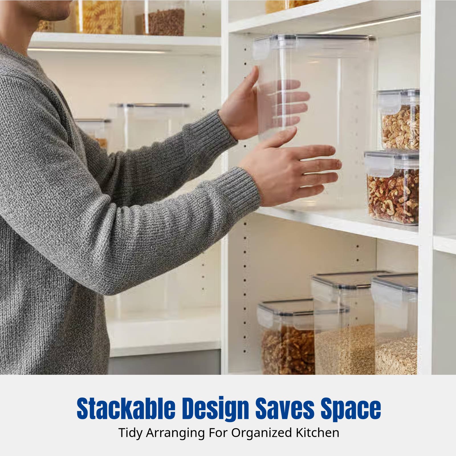 Luchtdicht bewaardozen set, gr - Food Storage Refrigerator recensie en prijs