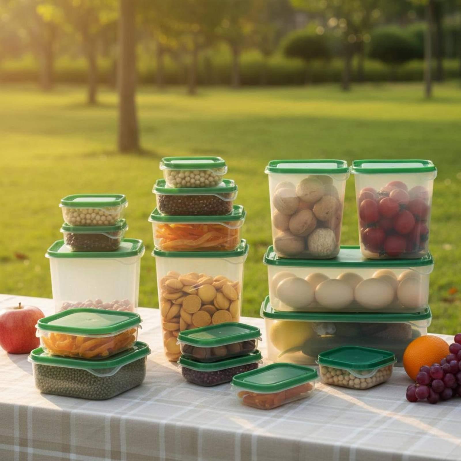 17-delige koelkast opbergbox s - Food Storage Lid recensie en prijs
