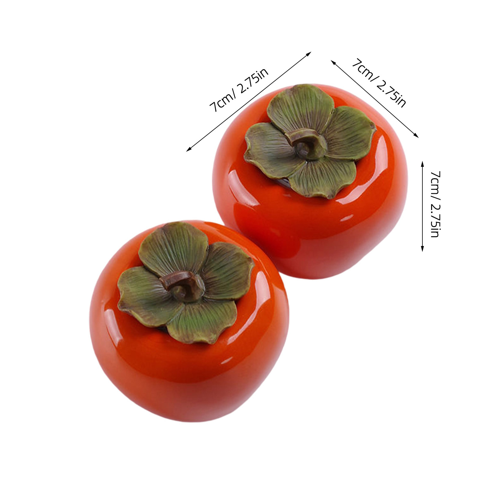 2 Stuks Oranje Persimmon Stijl - Food Storage Jars Airtight recensie en prijs