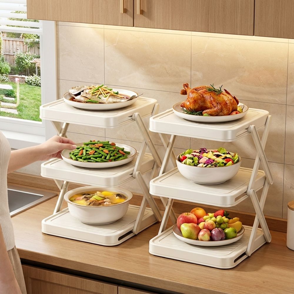 3/4-laags opbergrek voor gerec - Food Storage And Preparation recensie en prijs