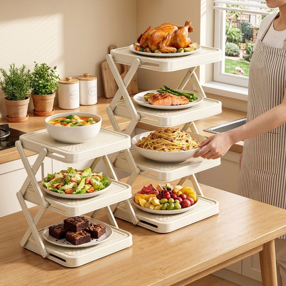 3/4-laags opbergrek voor gerec - Food Storage And Preparation recensie en prijs
