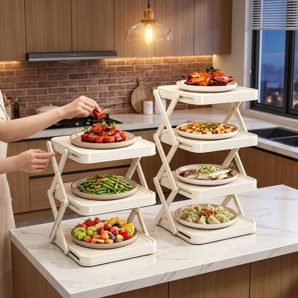 3/4-laags opbergrek voor gerec - Food Storage And Preparation recensie en prijs