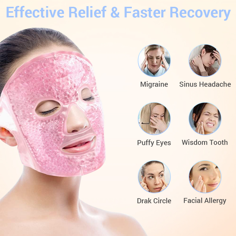 IJsmasker Koud gezicht Oogmask - Cold Pack Ice Gel recensie en prijs