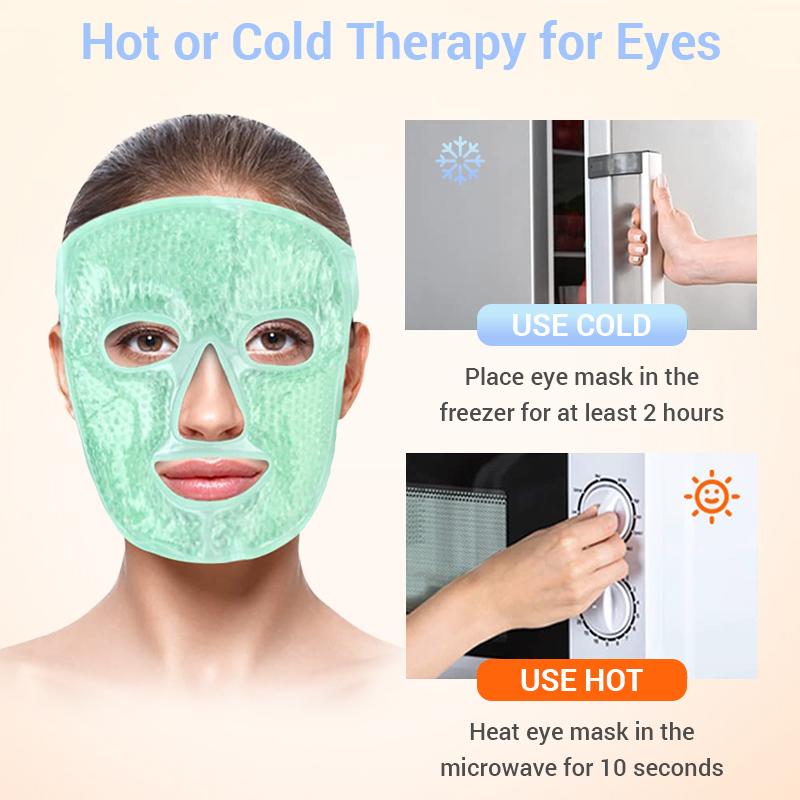 IJsmasker Koud gezicht Oogmask - Cold Pack Ice Gel recensie en prijs