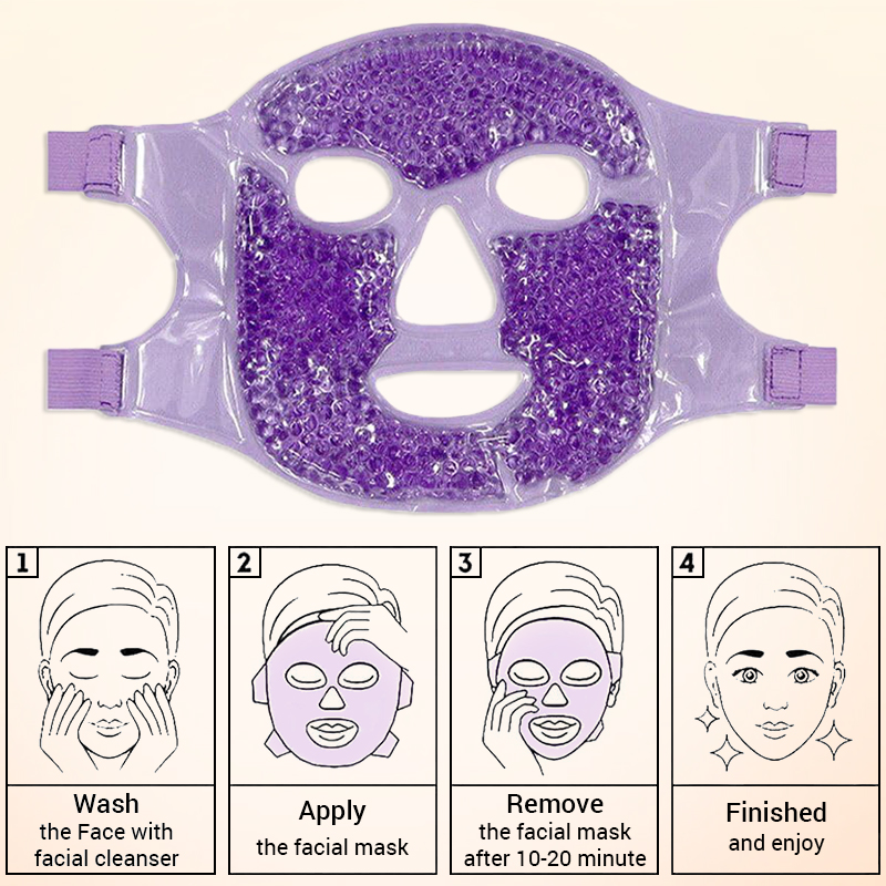 IJsmasker Koud gezicht Oogmask - Cold Pack Ice Gel recensie en prijs