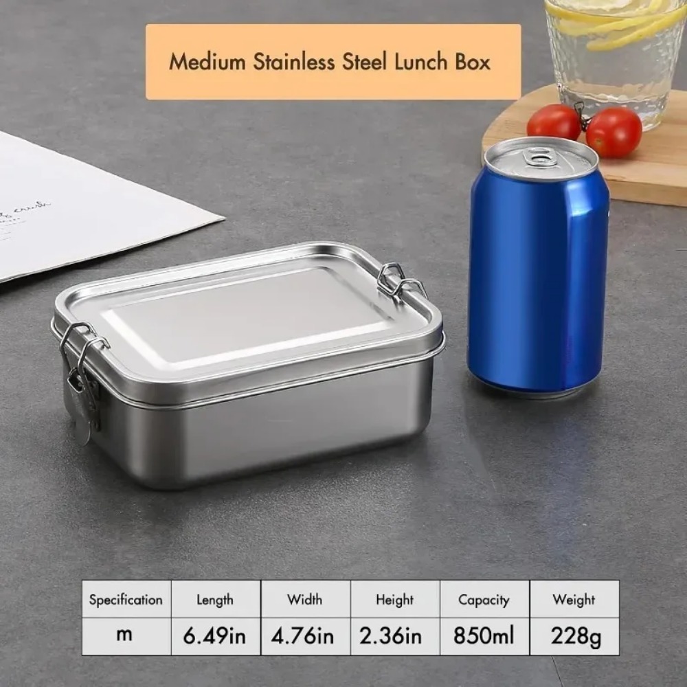 NIEUWE 850ML Bento Box met slo - Food Storage Lock Box recensie en prijs