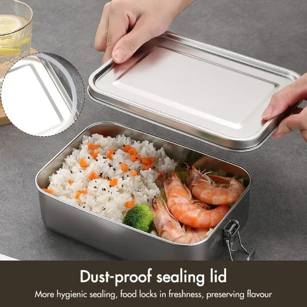 NIEUWE 850ML Bento Box met slo - Food Storage Lock Box recensie en prijs