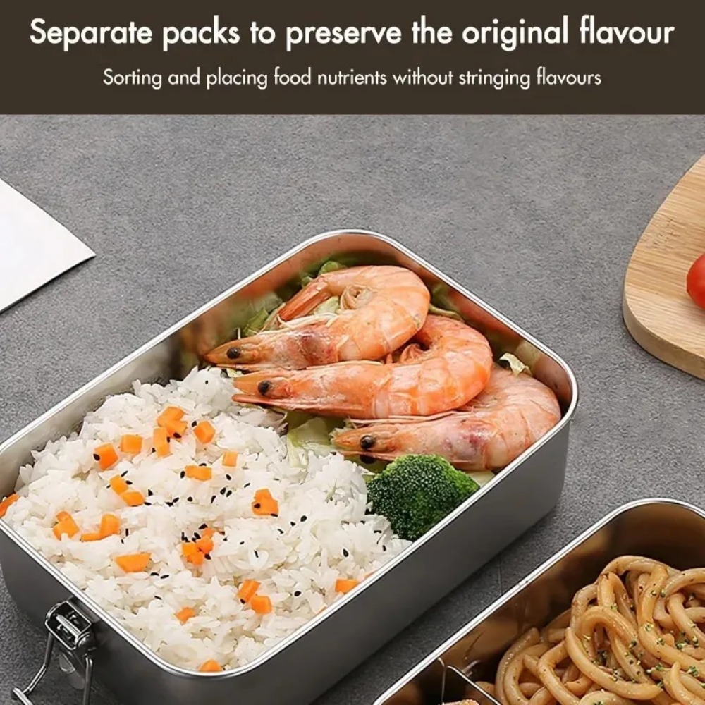 NIEUWE 850ML Bento Box met slo - Food Storage Lock Box recensie en prijs