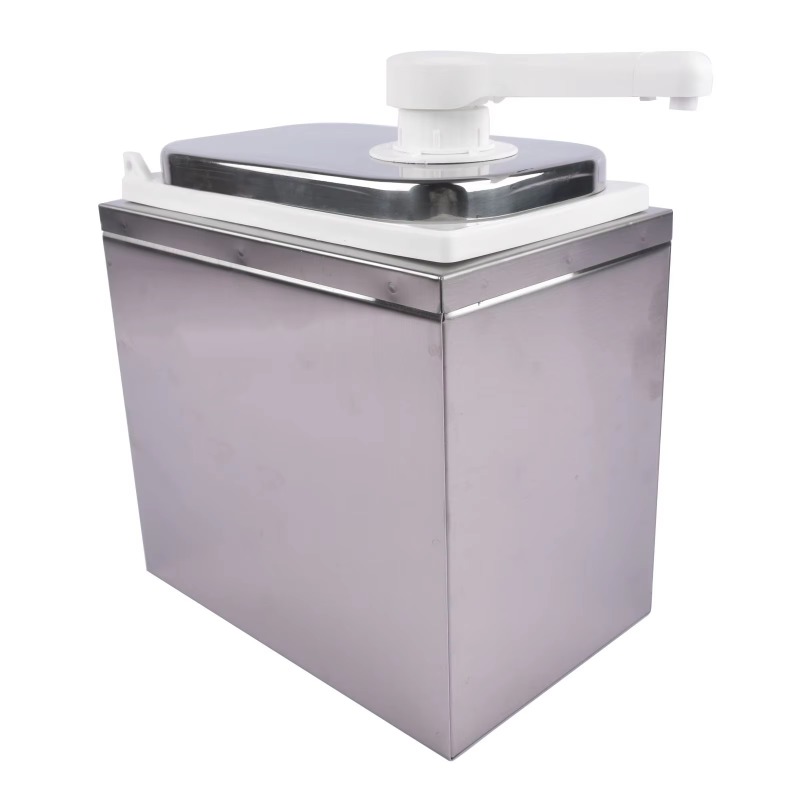 2L roestvrijstalen sauspompdis - Herb Keeper Container recensie en prijs