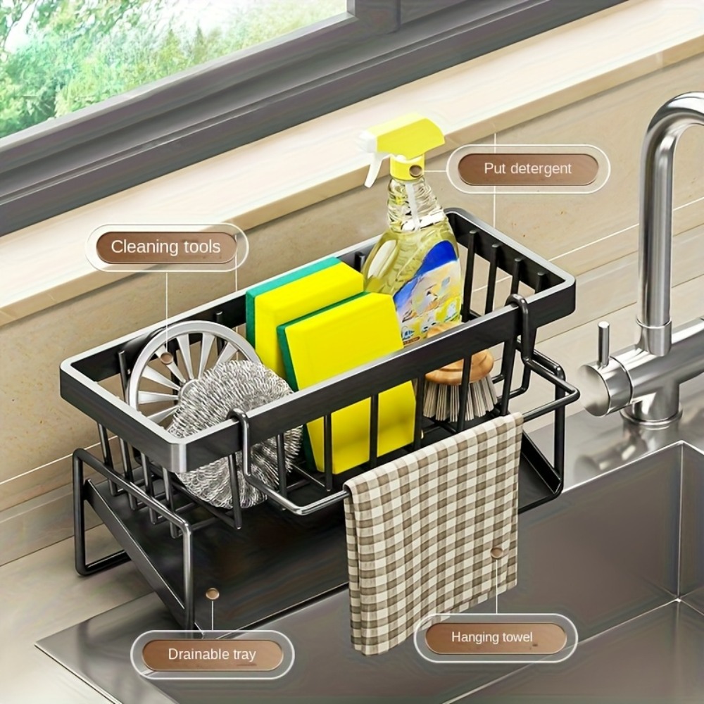 Keukenkraan Caddy Sponshouder, - Food Storage Organiser recensie en prijs