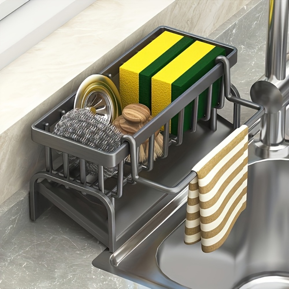 Keukenkraan Caddy Sponshouder, - Food Storage Organiser recensie en prijs