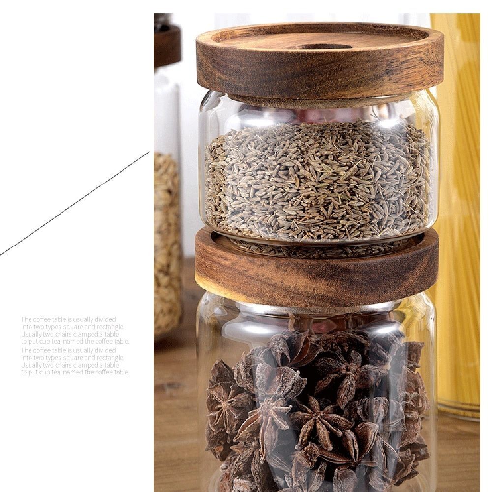 Multifunctionele glazen voorra - Food Storage Glass Round recensie en prijs