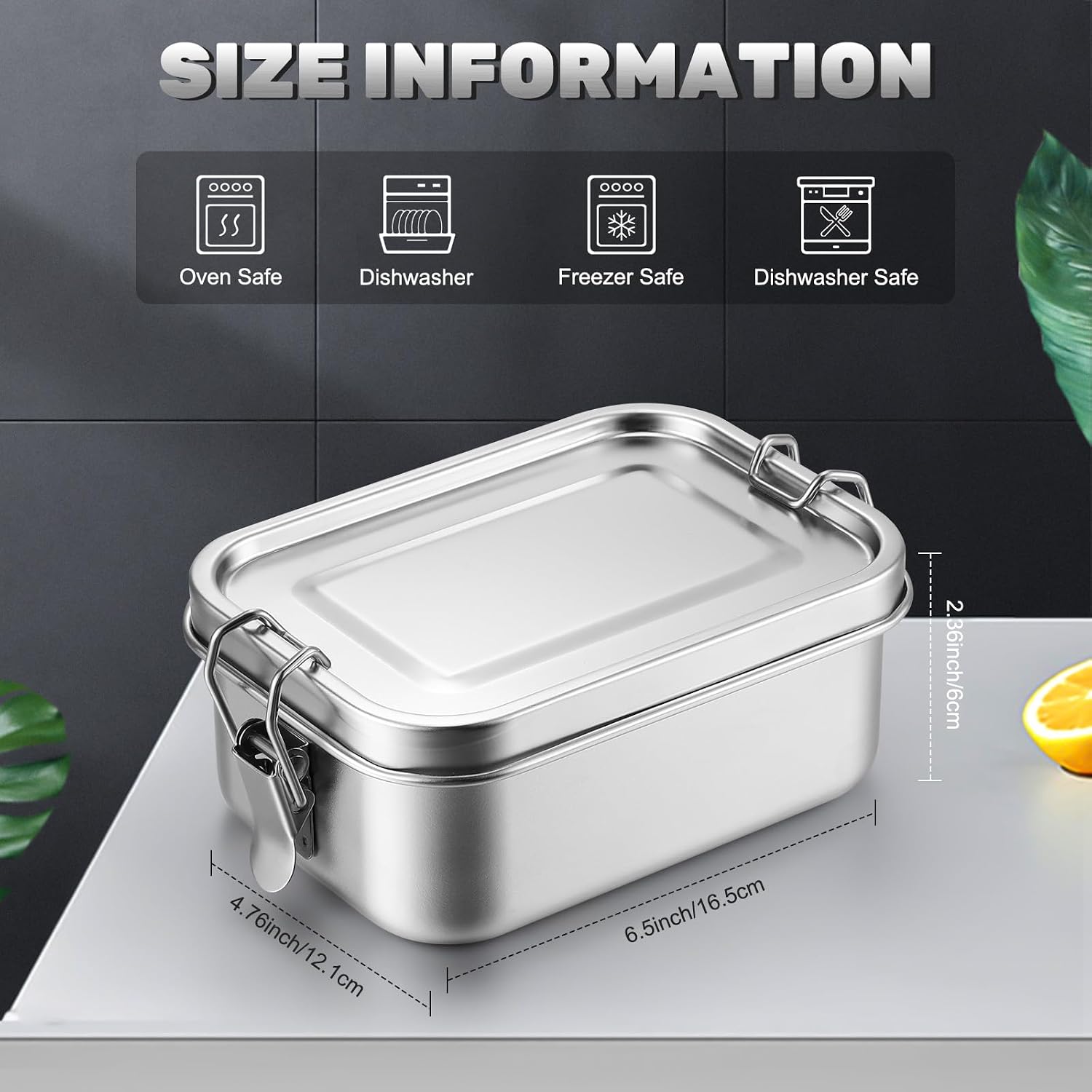 Roestvrijstalen voedselbewaarc - Food Storage Organiser recensie en prijs
