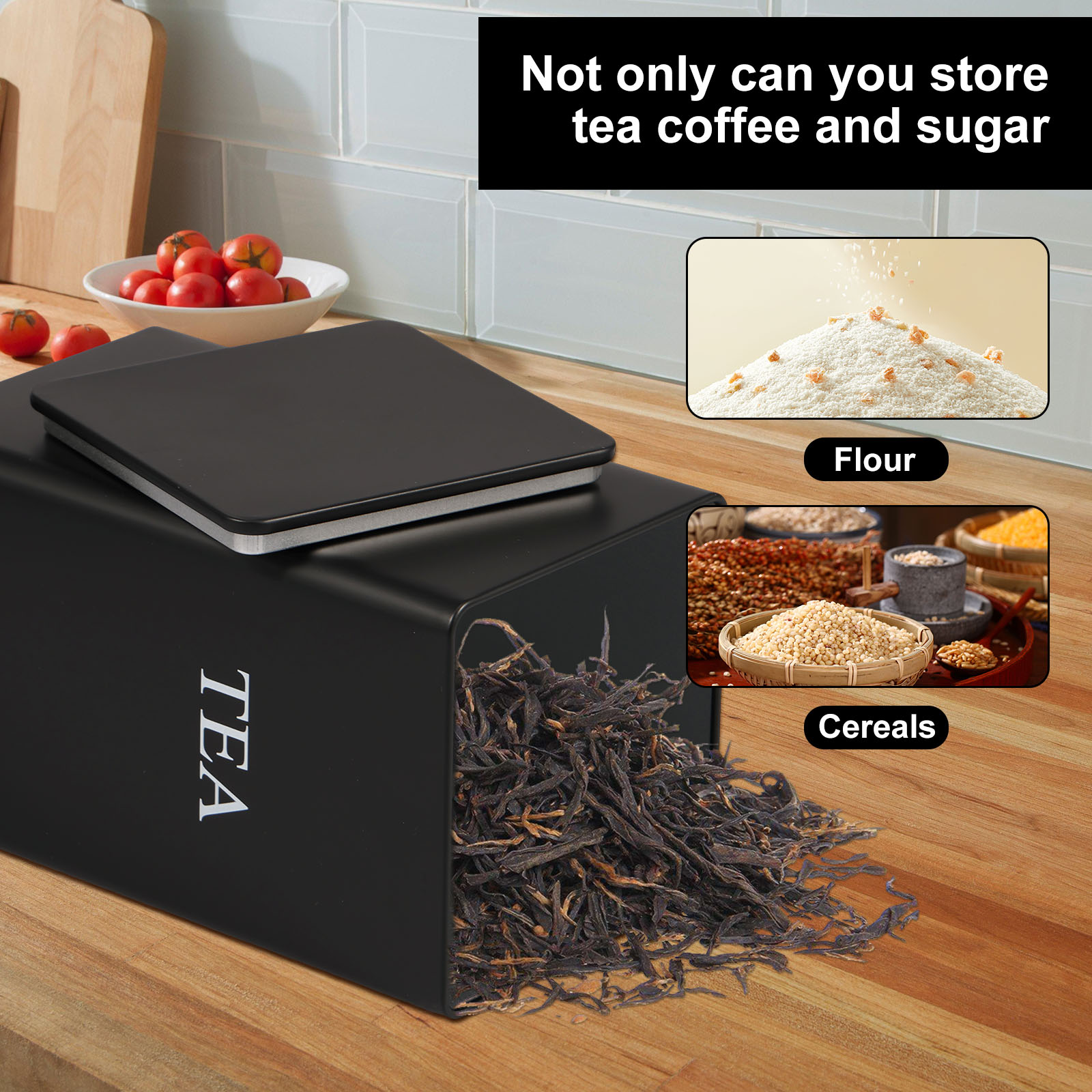 3 Stuks Koffieboon Opslagbusse - Food Storage Jars With Lids recensie en prijs