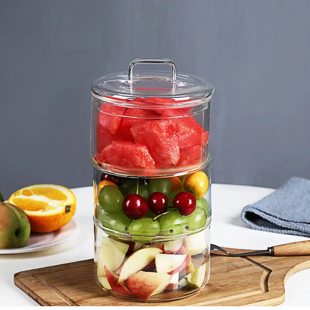 1 Stuks Hittebestendige Glazen - Food Storage Glass Round recensie en prijs