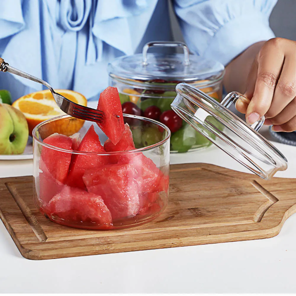 1 Stuks Hittebestendige Glazen - Food Storage Glass Round recensie en prijs