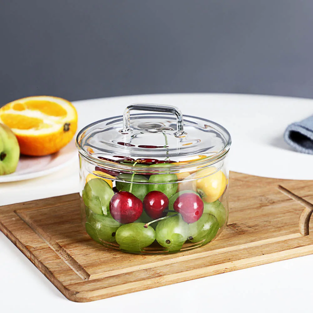 1 Stuks Hittebestendige Glazen - Food Storage Glass Round recensie en prijs