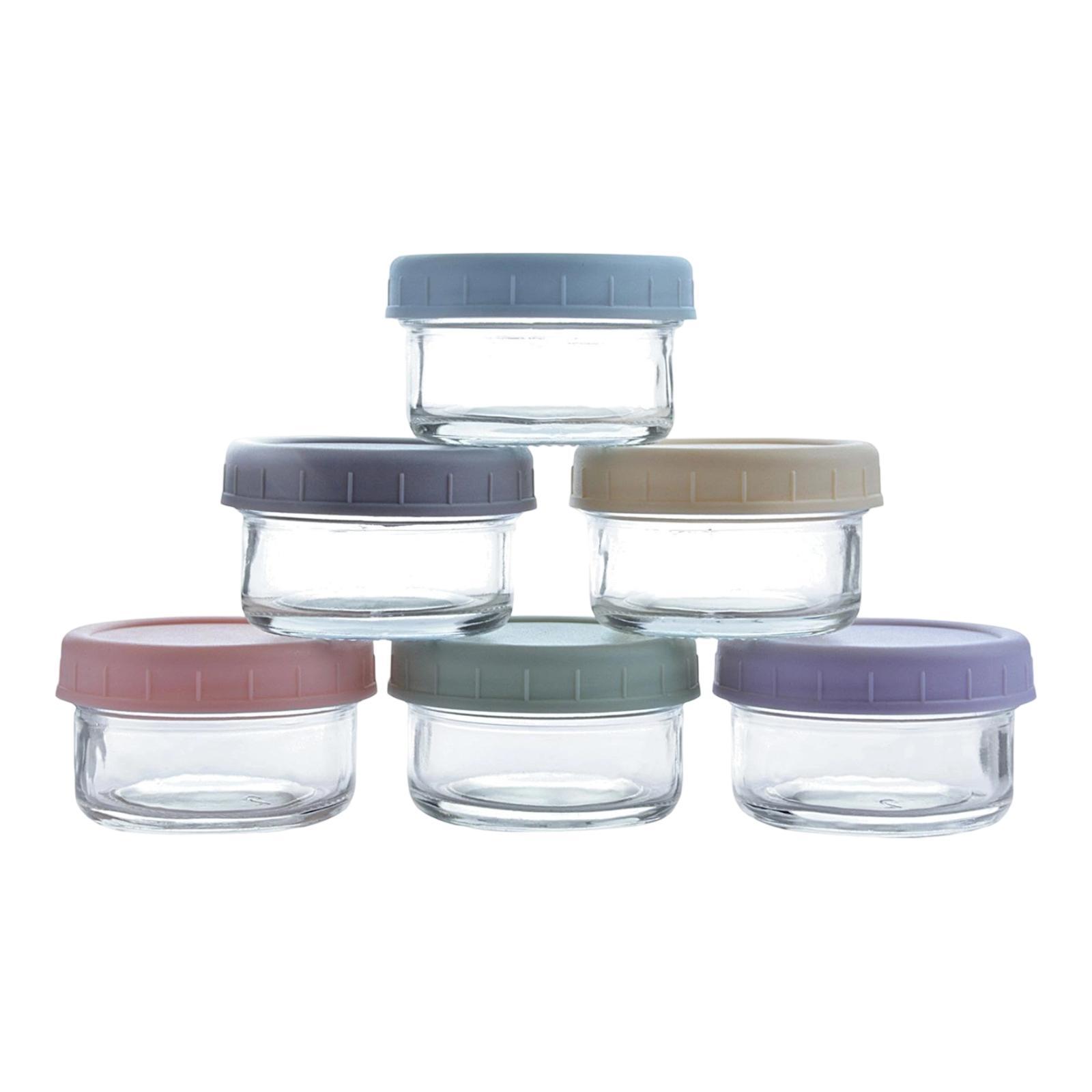 Miniatuur glazen potjes met le - Food Storage Glass Round recensie en prijs