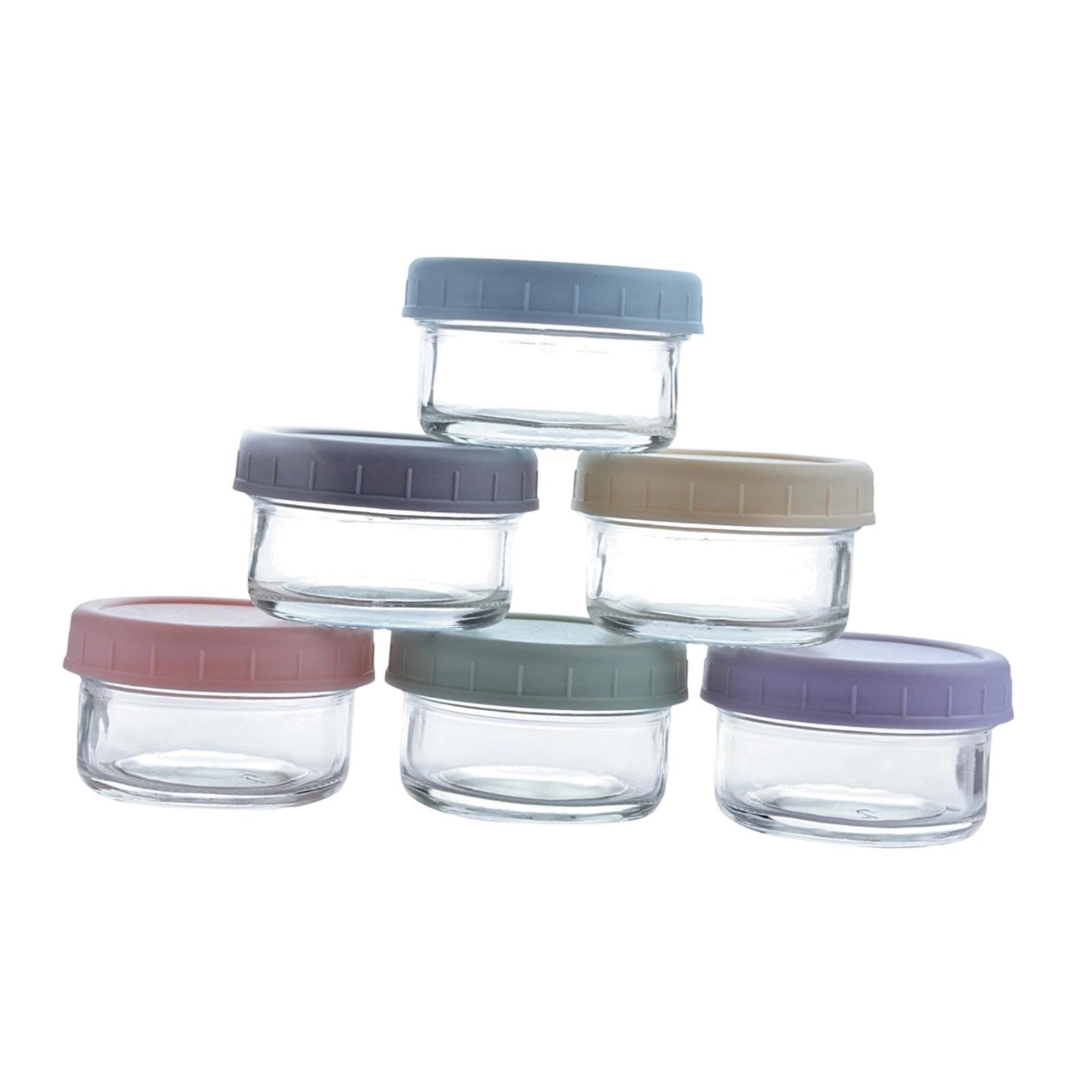 Miniatuur glazen potjes met le - Food Storage Glass Round recensie en prijs