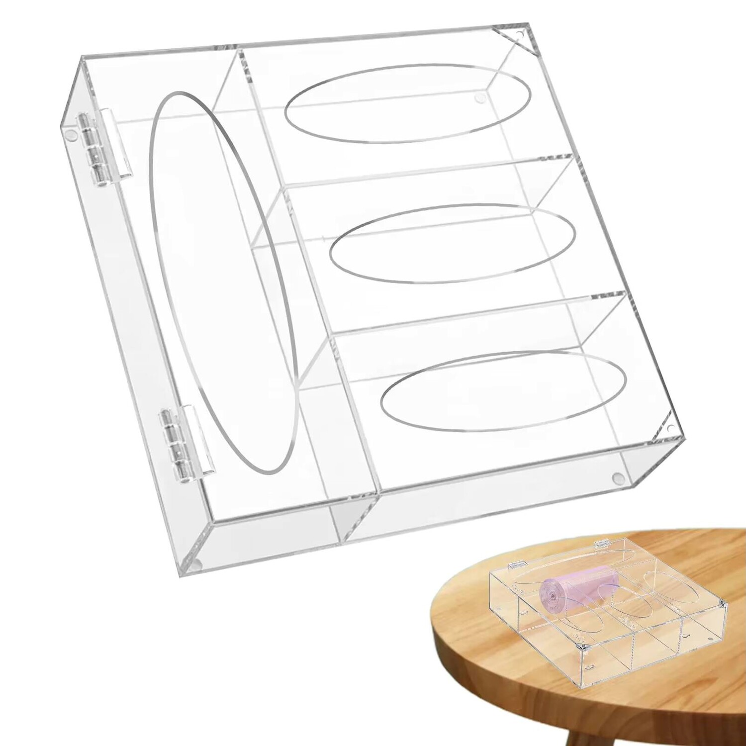 4-laags schoonmaakopslagorgani - Food Storage Lock Box recensie en prijs