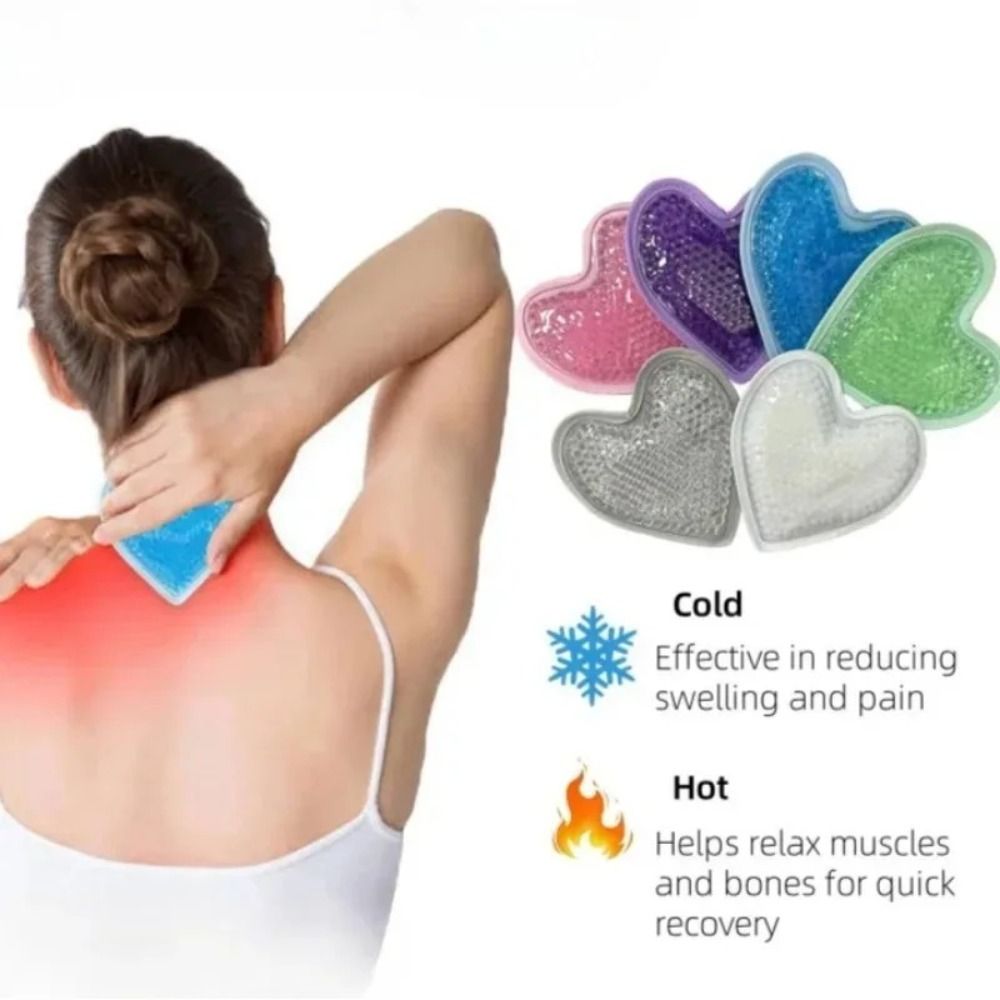 Draagbare PVC hartvormige ijsp - Cold Pack Ice Gel recensie en prijs