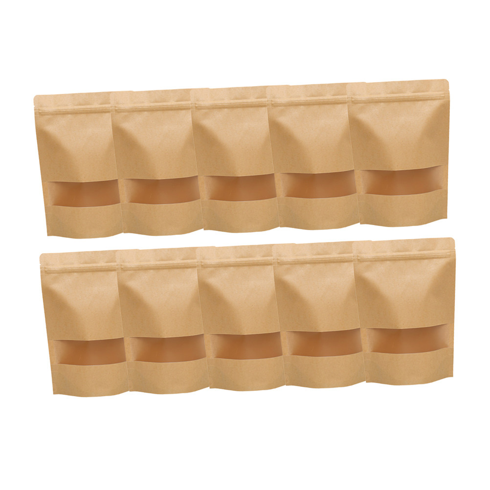 50 stuks kraftpapier met ritss - Food Storage Bags Reusable recensie en prijs