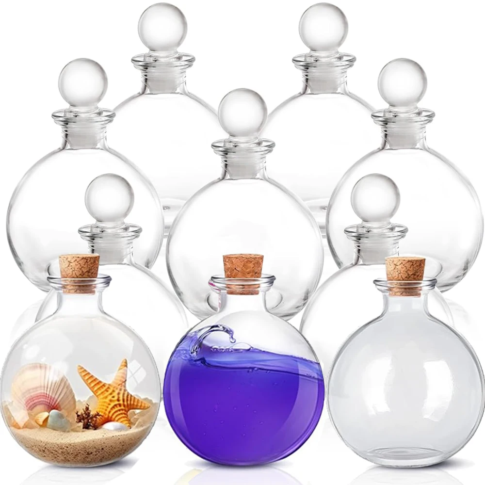 Transparante ronde glazen fles - Food Storage Glass Round recensie en prijs